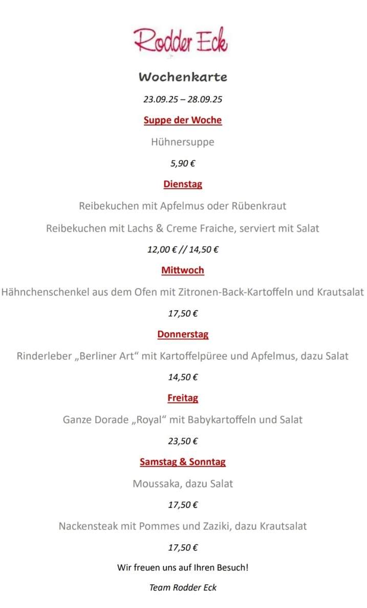 Mittagstisch