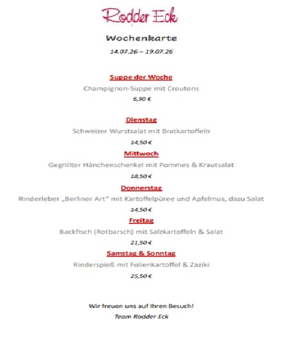Wochenkarte 140726 bis 190726