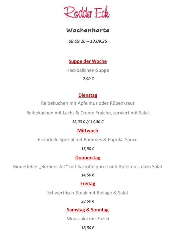 Wochenkarte 080926 bis 130926